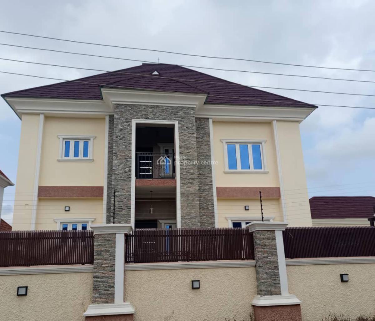 Executive 4bedroom Fully Detached Duplex, an Estate Along Von Road, After Trademore Estate, Lugbe District, Abuja, Detached Duplex for Rent