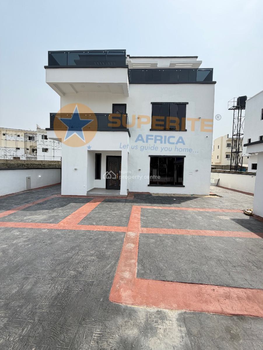 Uniquely Designed Corner Piece 4-bedroom Fully Detached Duplex with a, Lekki Lagos, Osapa, Lekki, Lagos, Detached Duplex for Sale