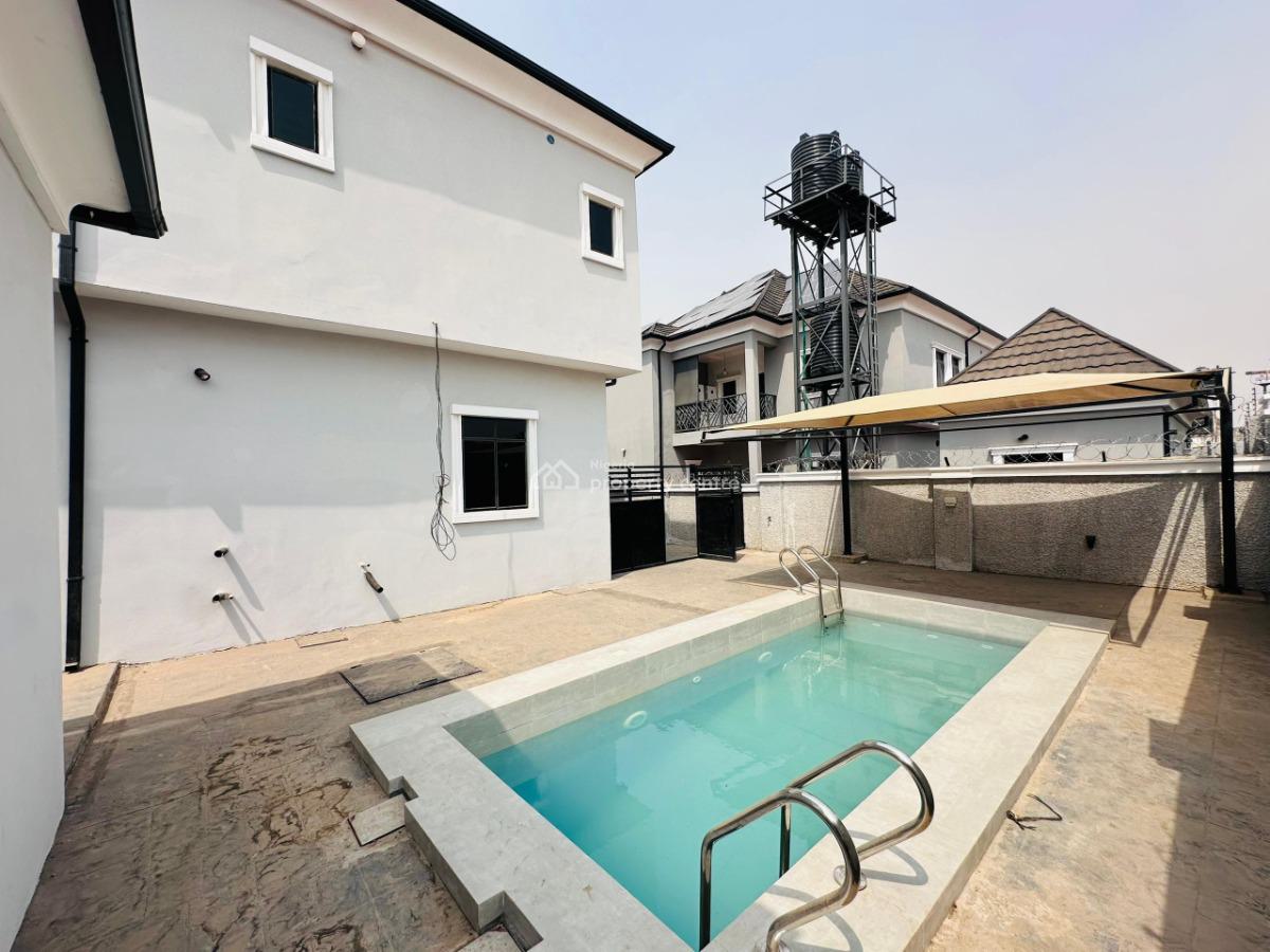 a Brand New Spacious 4-bedroom Detached Duplex + 2bqs, By Sunnyvale Estate., Lokogoma District, Abuja, Detached Duplex for Sale