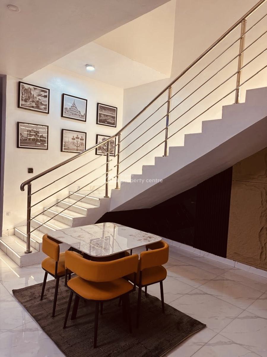 Luxury Furnished 3bedrooms Terrace Duplex, Ajah, Lekki, Lagos, Terraced Duplex for Rent