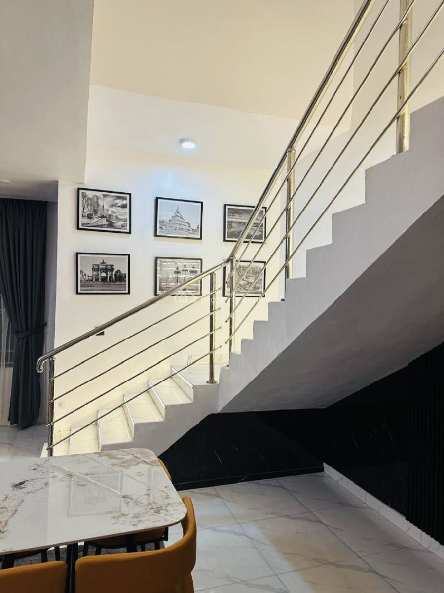 Luxury Furnished 3bedrooms Terrace Duplex, Ajah, Lekki, Lagos, Terraced Duplex for Rent
