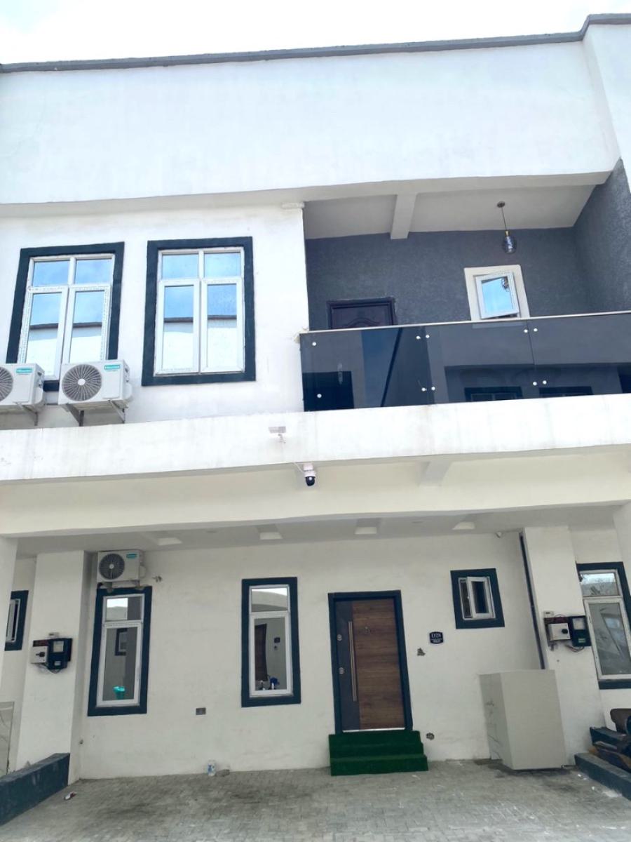 Furnished 3bedrooms Terrace Duplex with Swimming Pool, Orchid, Lekki, Lagos, Terraced Duplex for Rent