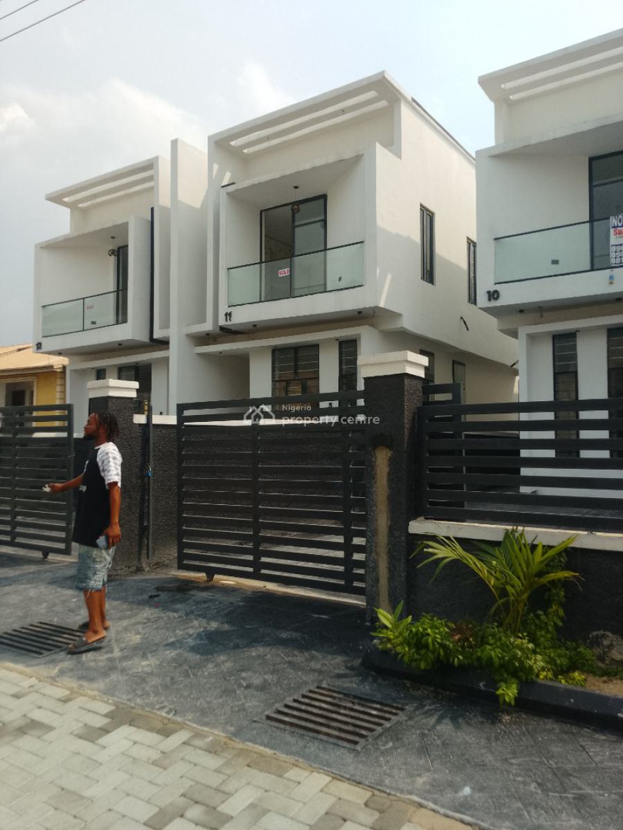 4 Bedroom Duplex Located in Serene Atmosphere, Idado, Lekki, Lagos, Detached Duplex for Rent
