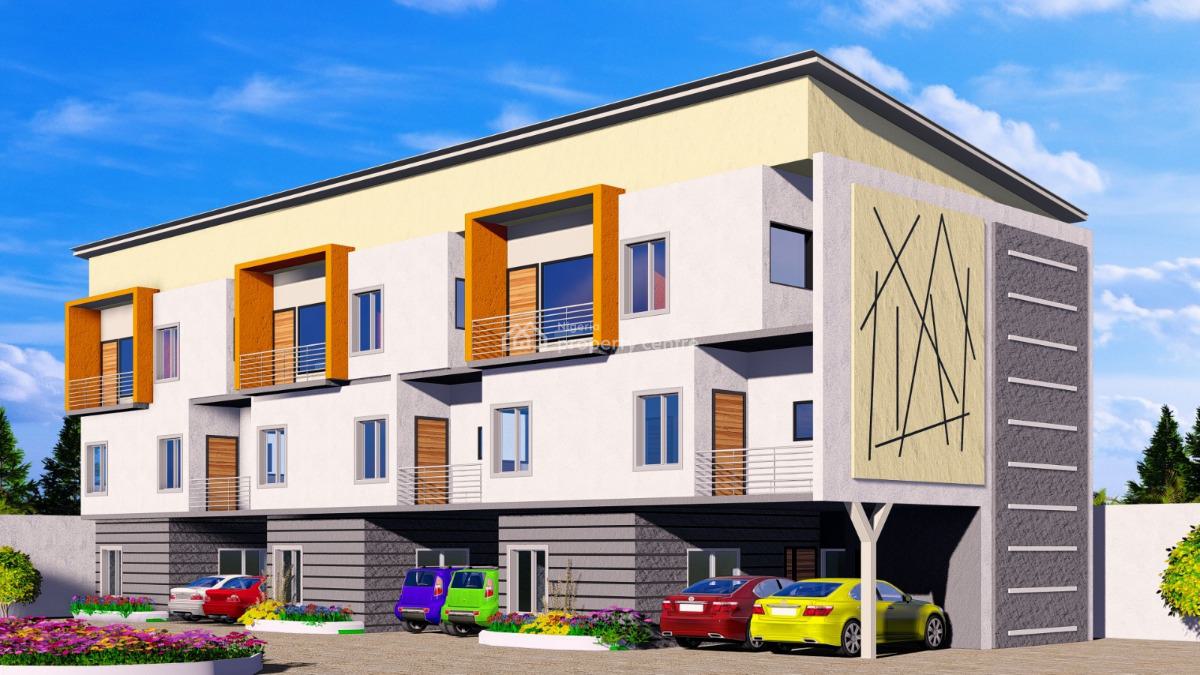 4 Bedroom Terrace Duplex with Study, Morgan Estate, Ojodu Berger, Ojodu, Lagos, Terraced Duplex for Sale