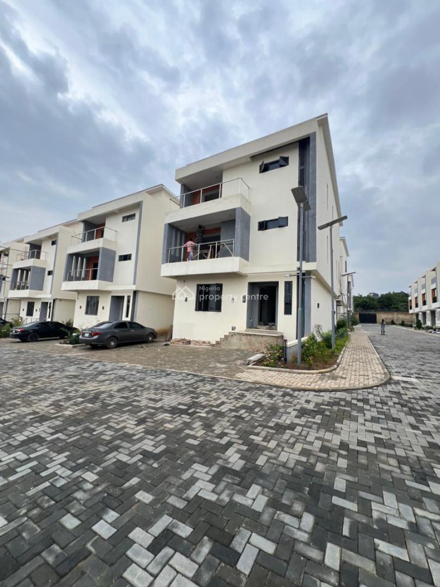 a Newly Built 4bedroom Terrace Duplex with an Attached Bq, Life Camp, Life Camp, Abuja, Terraced Duplex for Rent