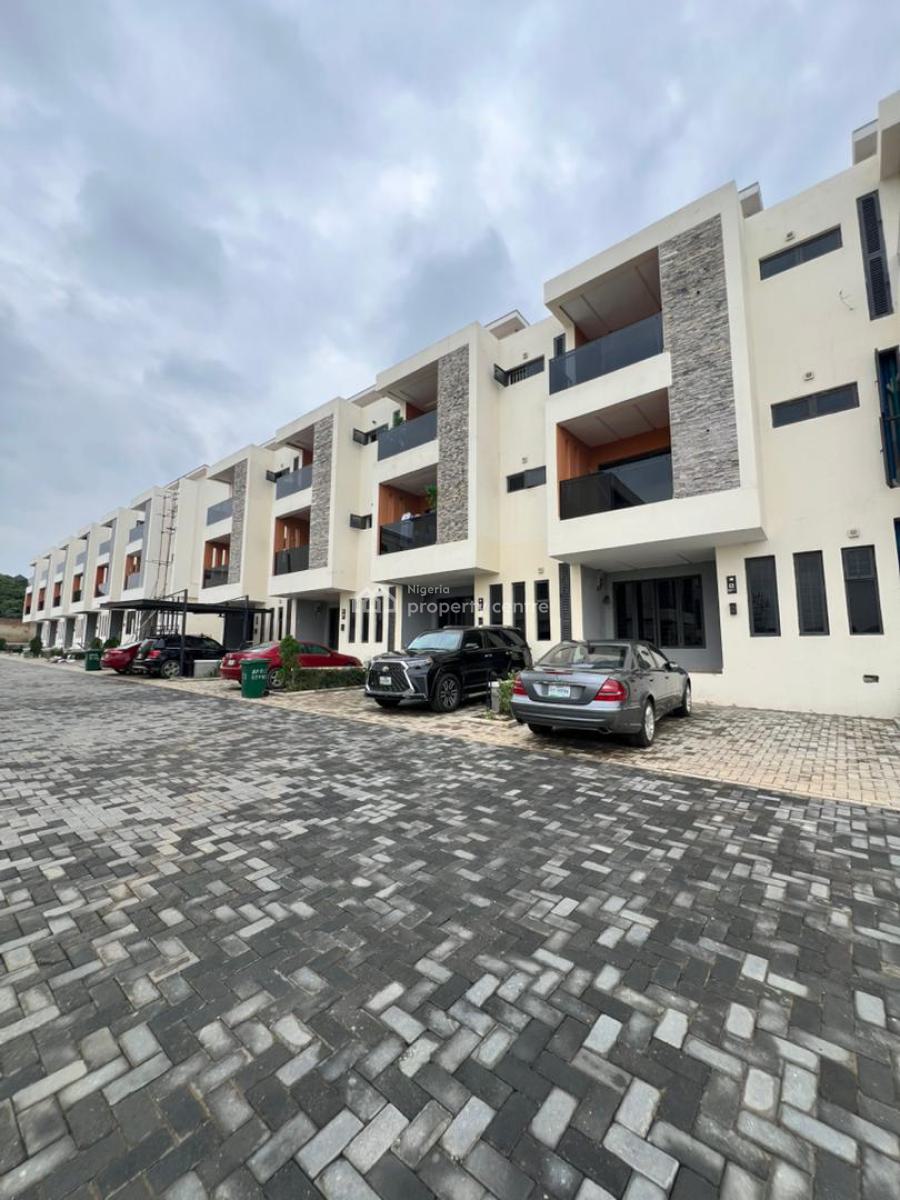 a Newly Built 4bedroom Terrace Duplex with an Attached Bq, Life Camp, Life Camp, Abuja, Terraced Duplex for Rent
