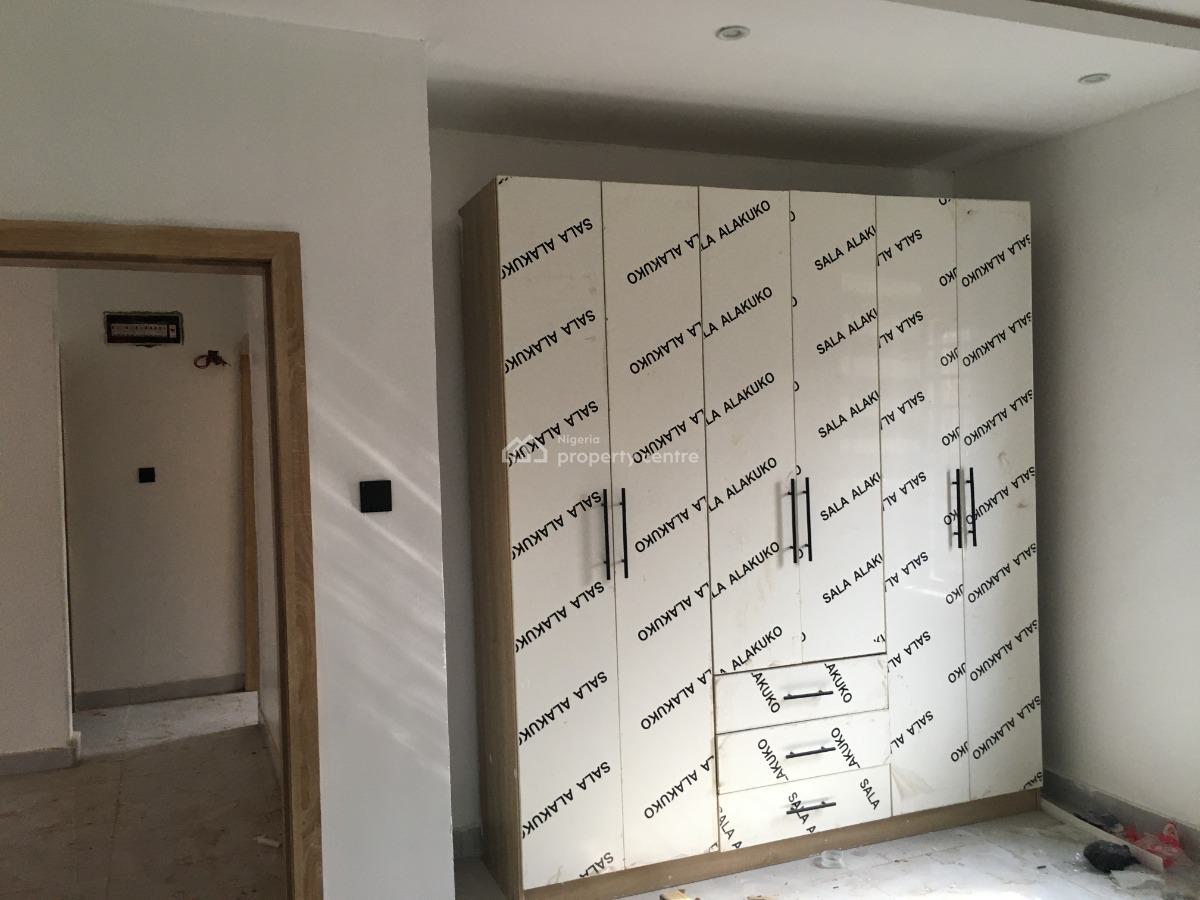 Serviced Newly Built Partly Furnished 3 Bedrooms Flat, Off Baale Street, Mende, Maryland, Lagos, Flat / Apartment for Sale