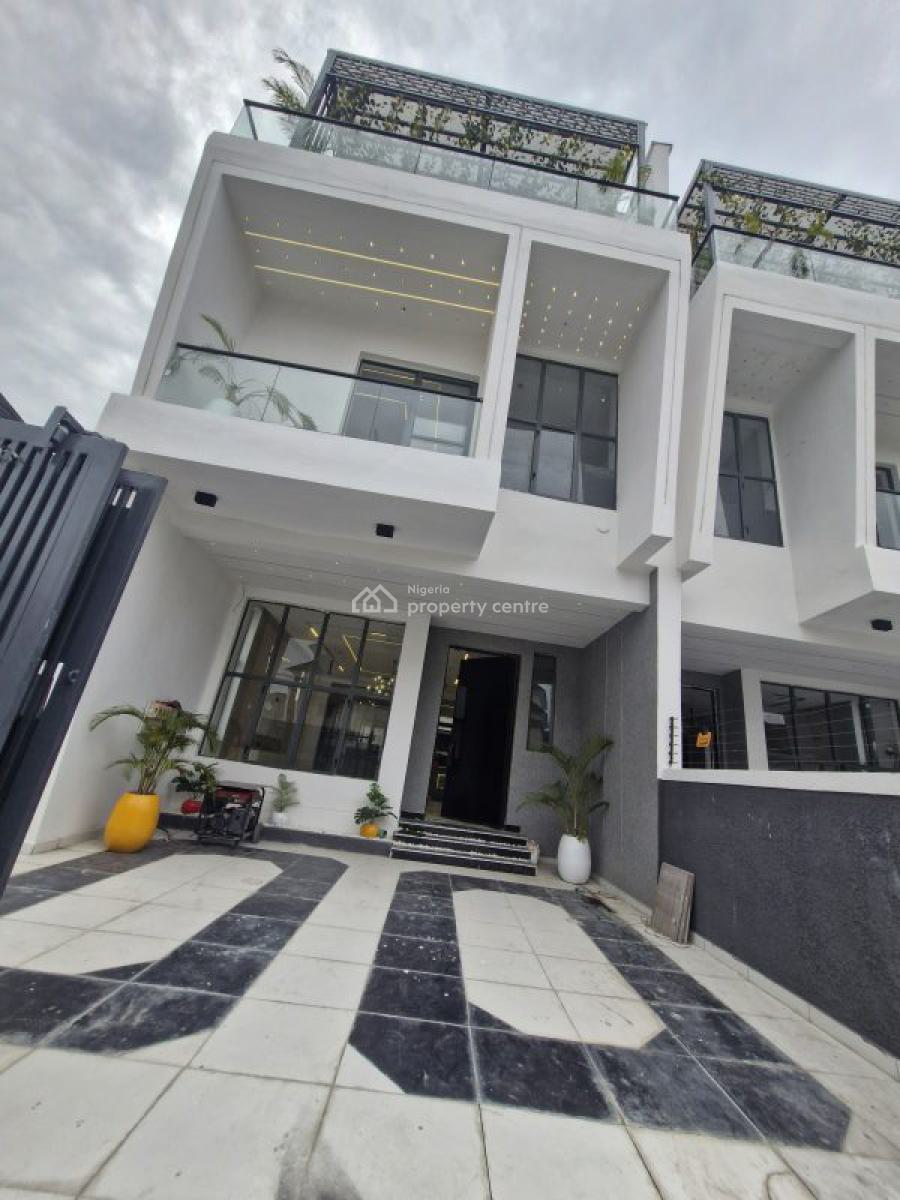 4 Bedroom Semi Detached Luxury Duplex with Cinema and Pool, Lekki, Lagos, Semi-detached Duplex for Sale
