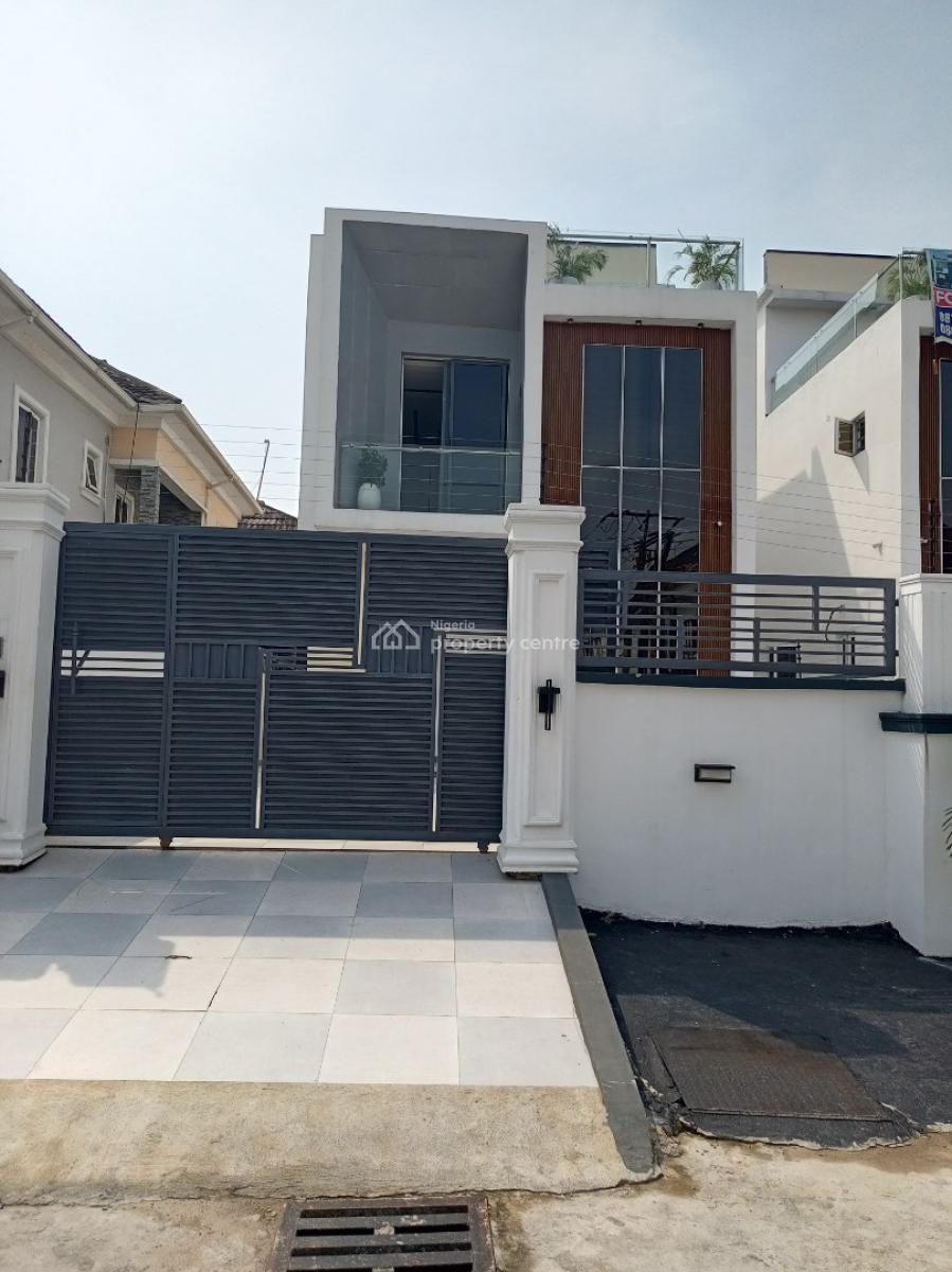 Video Available: Luxury 5bedroom with Cinema Pool Bq Gym Ample Park, Chevron Drive, Lekki Phase 1, Lekki, Lagos, Detached Duplex for Sale