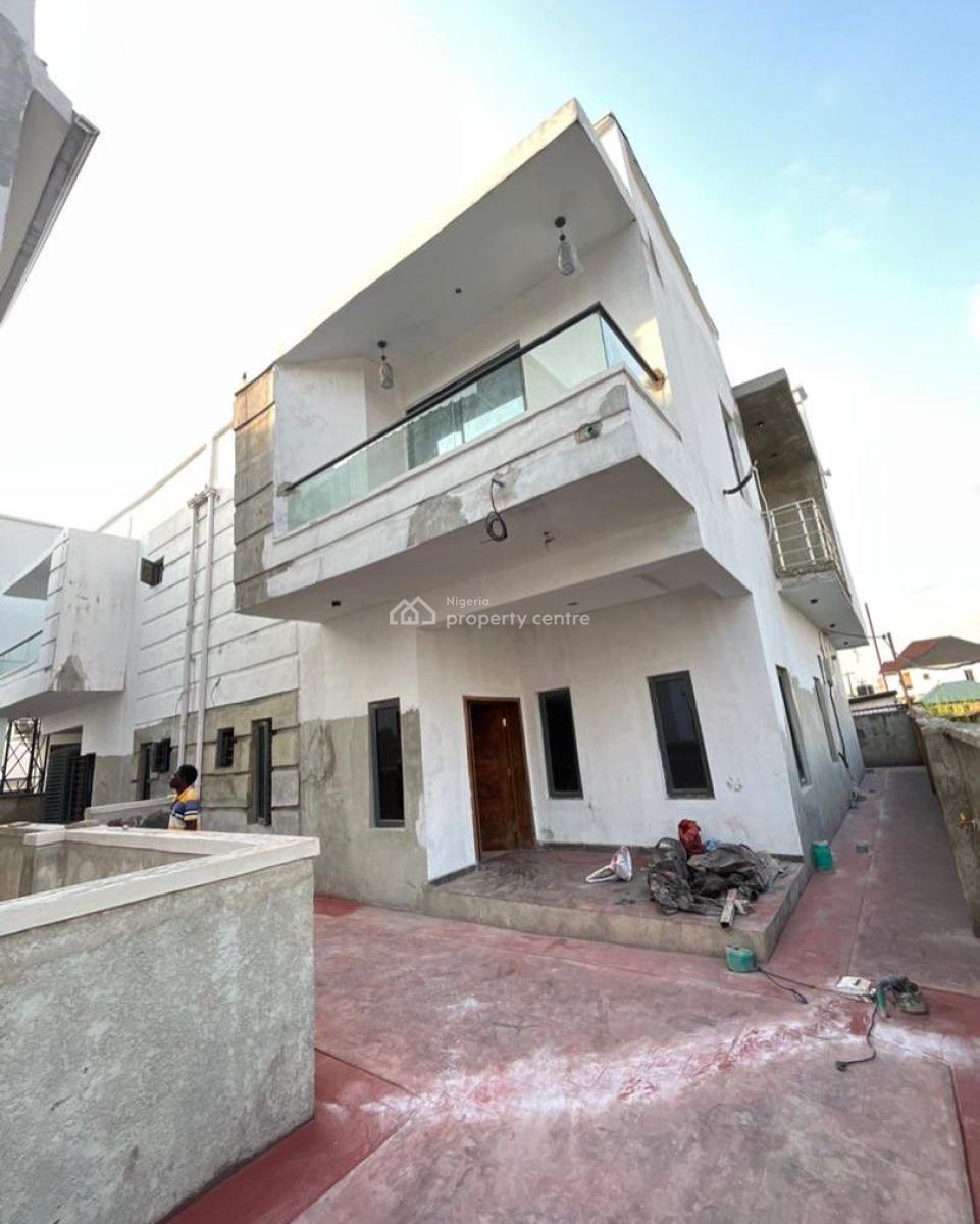 Lovely 4 Bedroom Semi Detached Duplex with Bq, Agungi, Agungi, Lekki, Lagos, Semi-detached Duplex for Sale