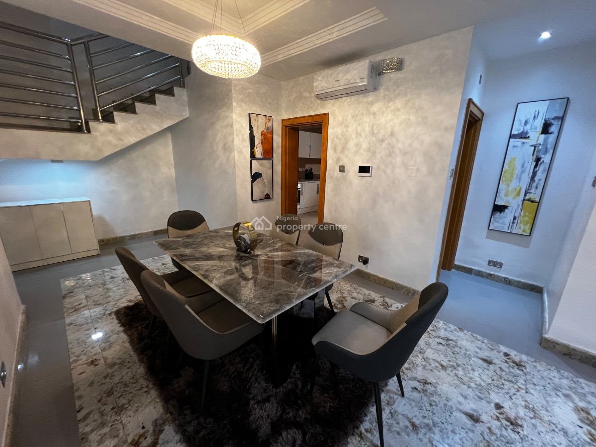 Luxury Fully Furnished  4 Bedroom Terrace House with a Room Bq, Old Ikoyi, Ikoyi, Lagos, Terraced Duplex for Rent