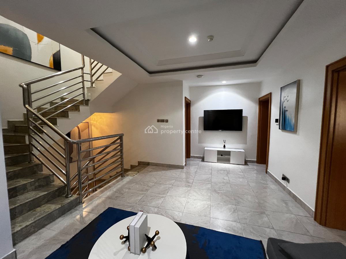 Luxury Fully Furnished  4 Bedroom Terrace House with a Room Bq, Old Ikoyi, Ikoyi, Lagos, Terraced Duplex for Rent
