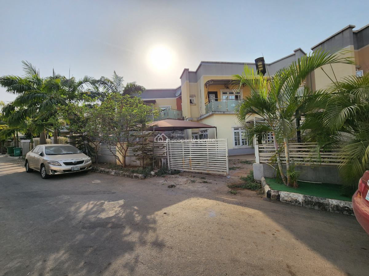 Strategically Located Beautiful 4 Bedroom Terrace Duplex with Bq, Galadimawa, Abuja, Terraced Duplex for Sale