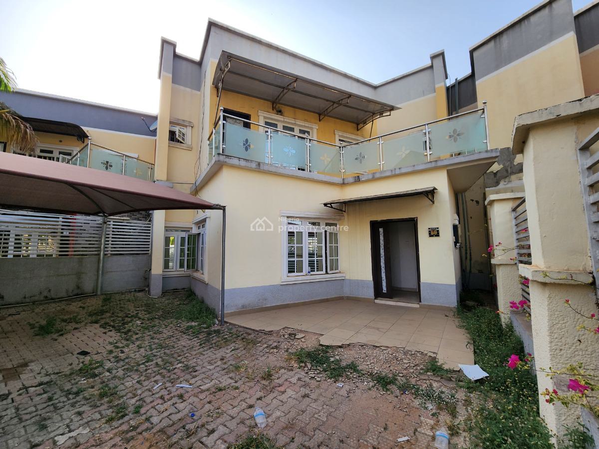 Strategically Located Beautiful 4 Bedroom Terrace Duplex with Bq, Galadimawa, Abuja, Terraced Duplex for Sale