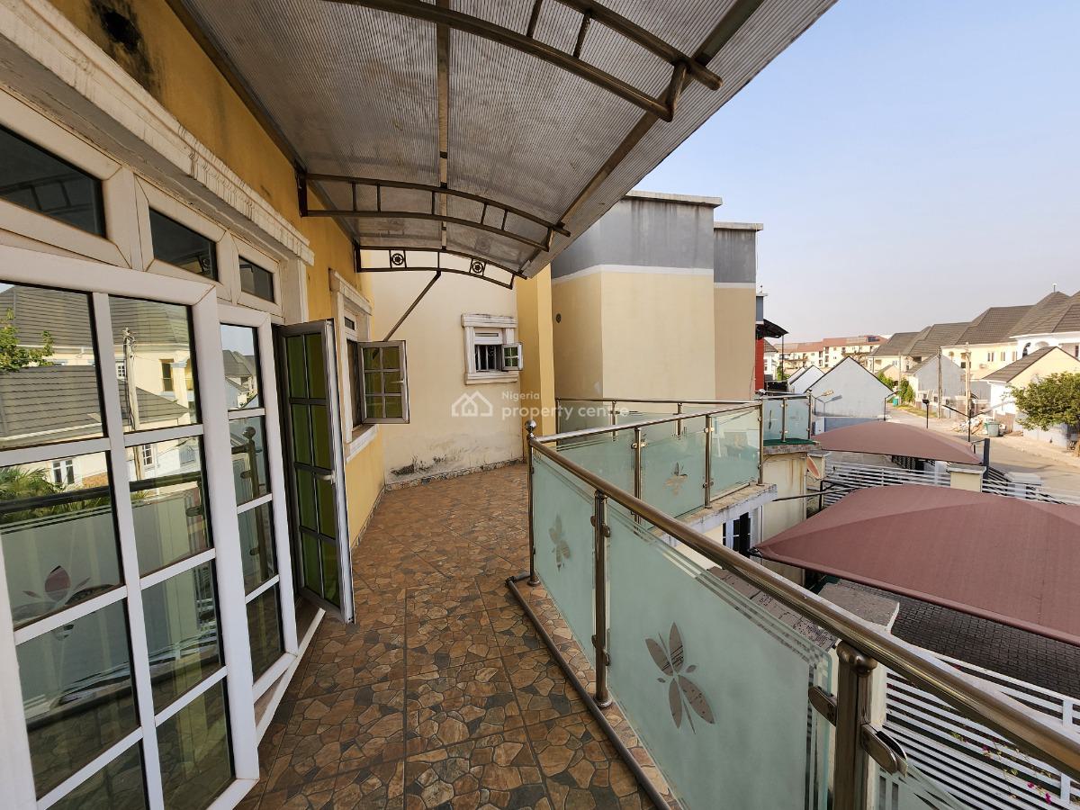 Strategically Located Beautiful 4 Bedroom Terrace Duplex with Bq, Galadimawa, Abuja, Terraced Duplex for Sale