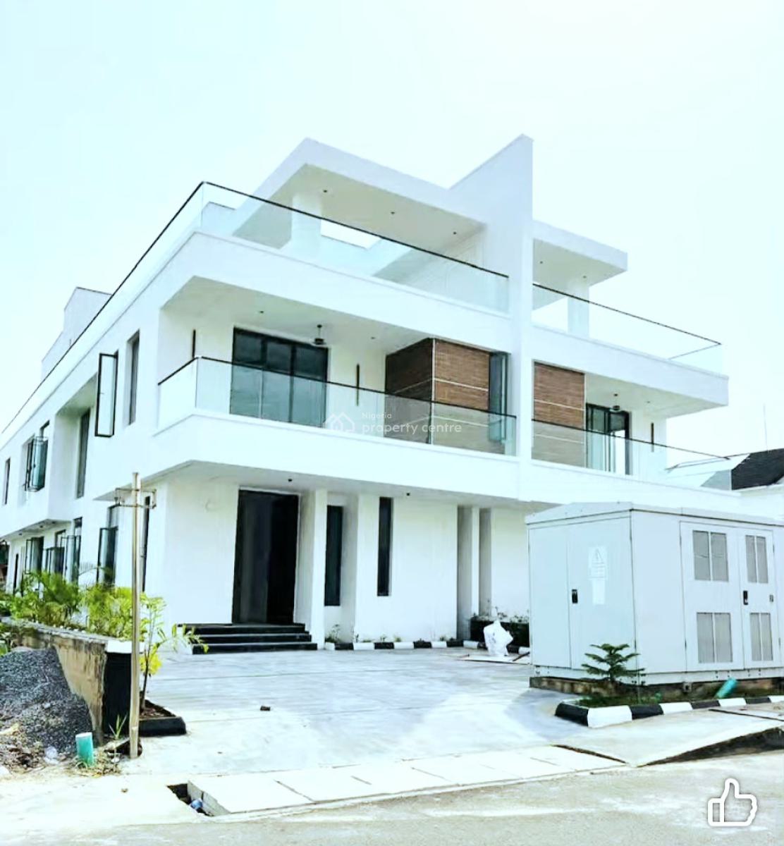 Luxury Brand New 5 Bedroom Duplex, Cowrie Creek Estate, Ikate Elegushi, Lekki, Lagos, Semi-detached Duplex for Rent