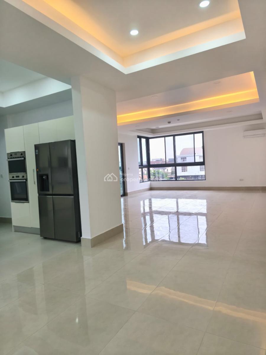 Newly Built Service 3-bedroom Flat Apartment Plus Bq Available, Off Admiralty Way, Lekki Phase 1, Lekki, Lagos, Flat / Apartment for Sale