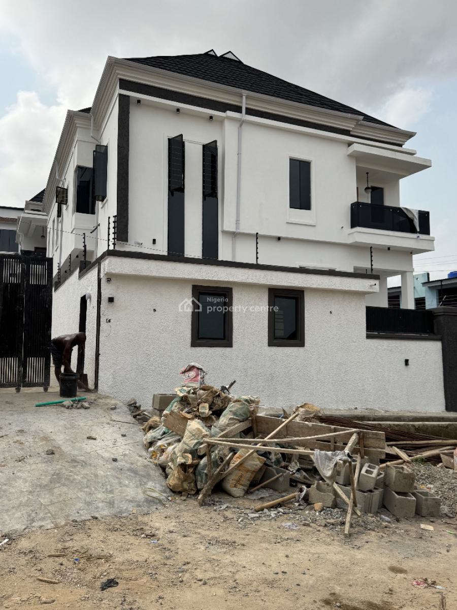 Luxurious 5 Bedroom Fully Detached Duplex with a Spacious Bq, Ojodu Berger, Ojodu, Lagos, Detached Duplex for Sale