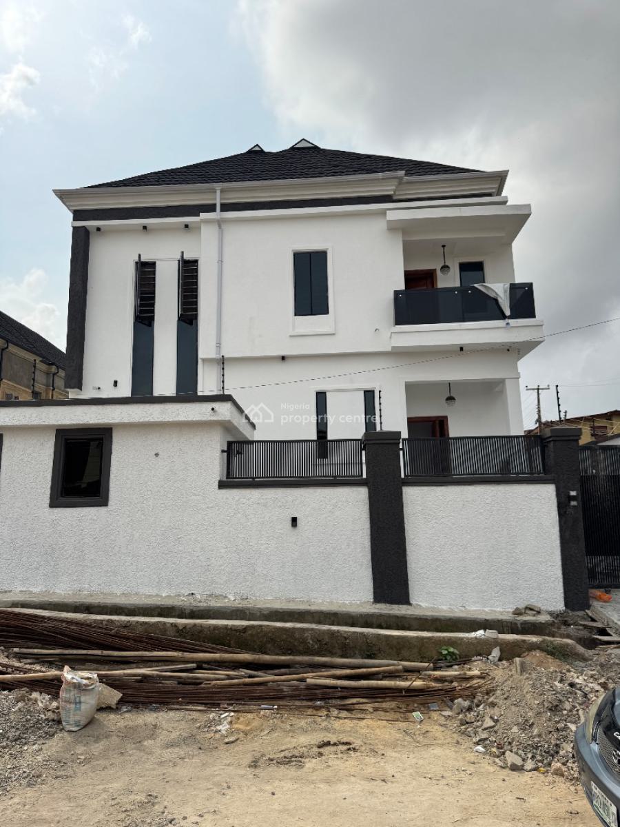 Luxurious 5 Bedroom Fully Detached Duplex with a Spacious Bq, Ojodu Berger, Ojodu, Lagos, Detached Duplex for Sale