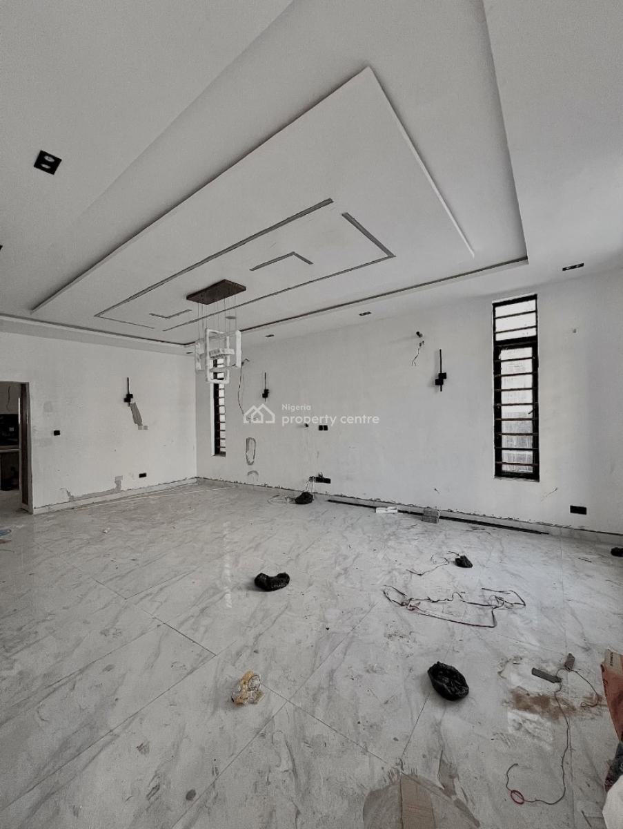 Contemporary 5 Bedroom Fully Detached Duplex with Bq, Chevron, Lekki, Lagos, Detached Duplex for Sale