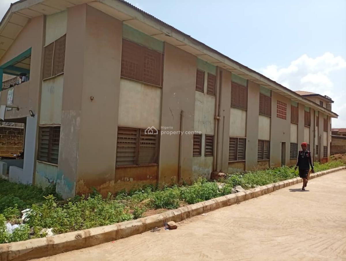 4 Flat of 3 Bedroom Each on a Plot of Land Facing The Tarred Road, Agbowo, Agbowo, Ibadan, Oyo, Block of Flats for Sale