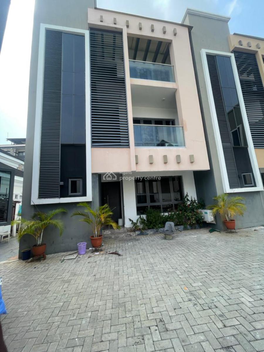 Luxury 5 Units of 4-bedroom Terraced Duplex + 1 Room Service Quarter Each, Banana Island, Ikoyi, Lagos, Terraced Duplex for Rent
