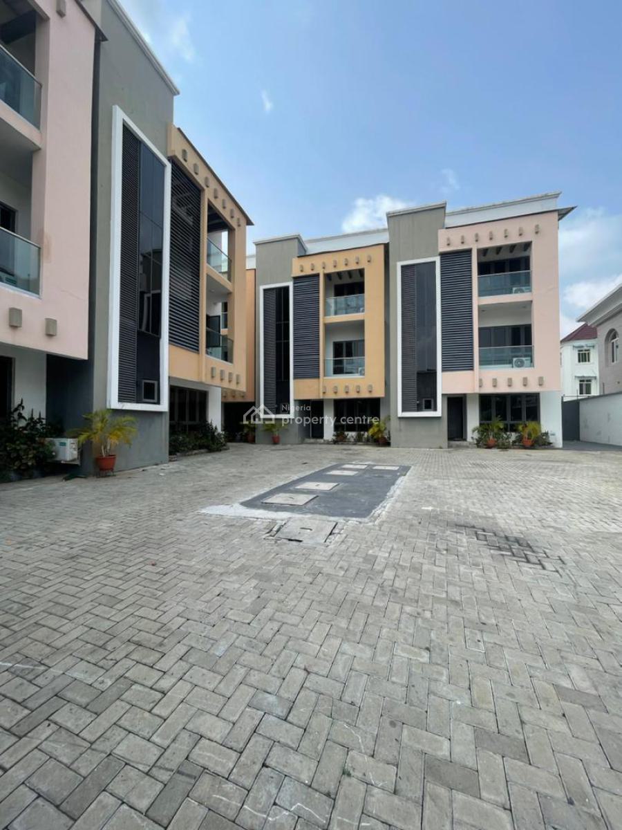 Luxury 5 Units of 4-bedroom Terraced Duplex + 1 Room Service Quarter Each, Banana Island, Ikoyi, Lagos, Terraced Duplex for Rent