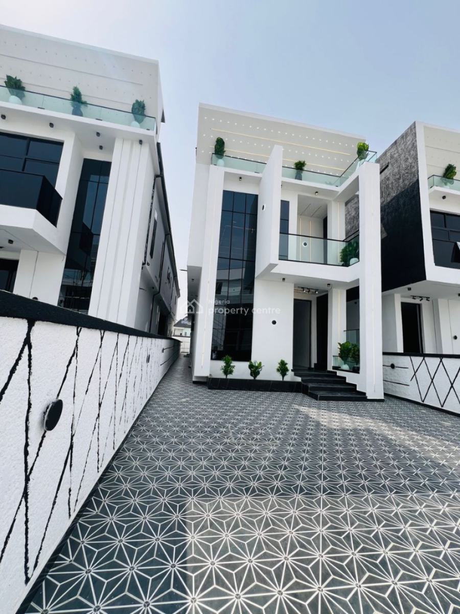 Contemporary 5 Bedroom Detached Duplex with a Swimming Pool, Chevron, Lekki, Lagos, Detached Duplex for Sale