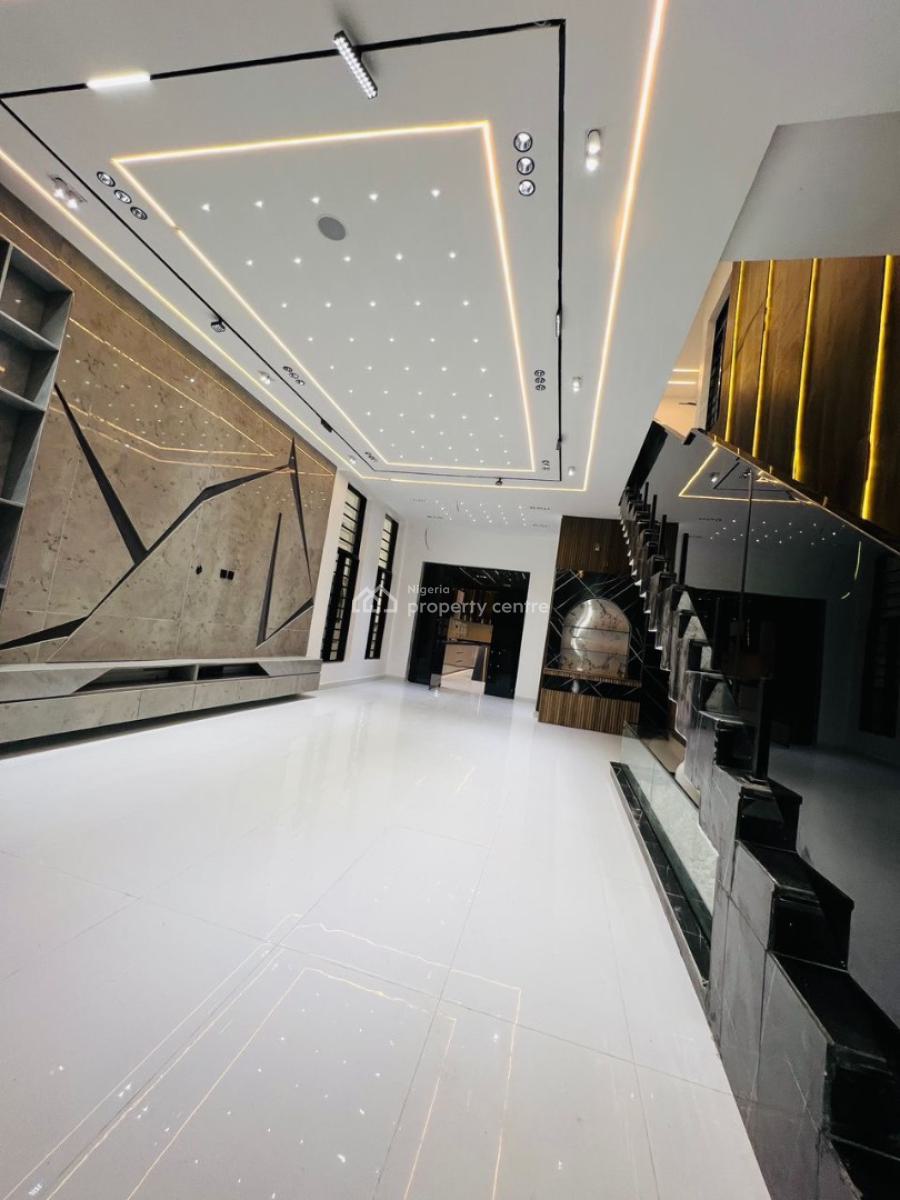 Contemporary 5 Bedroom Detached Duplex with a Swimming Pool, Chevron, Lekki, Lagos, Detached Duplex for Sale