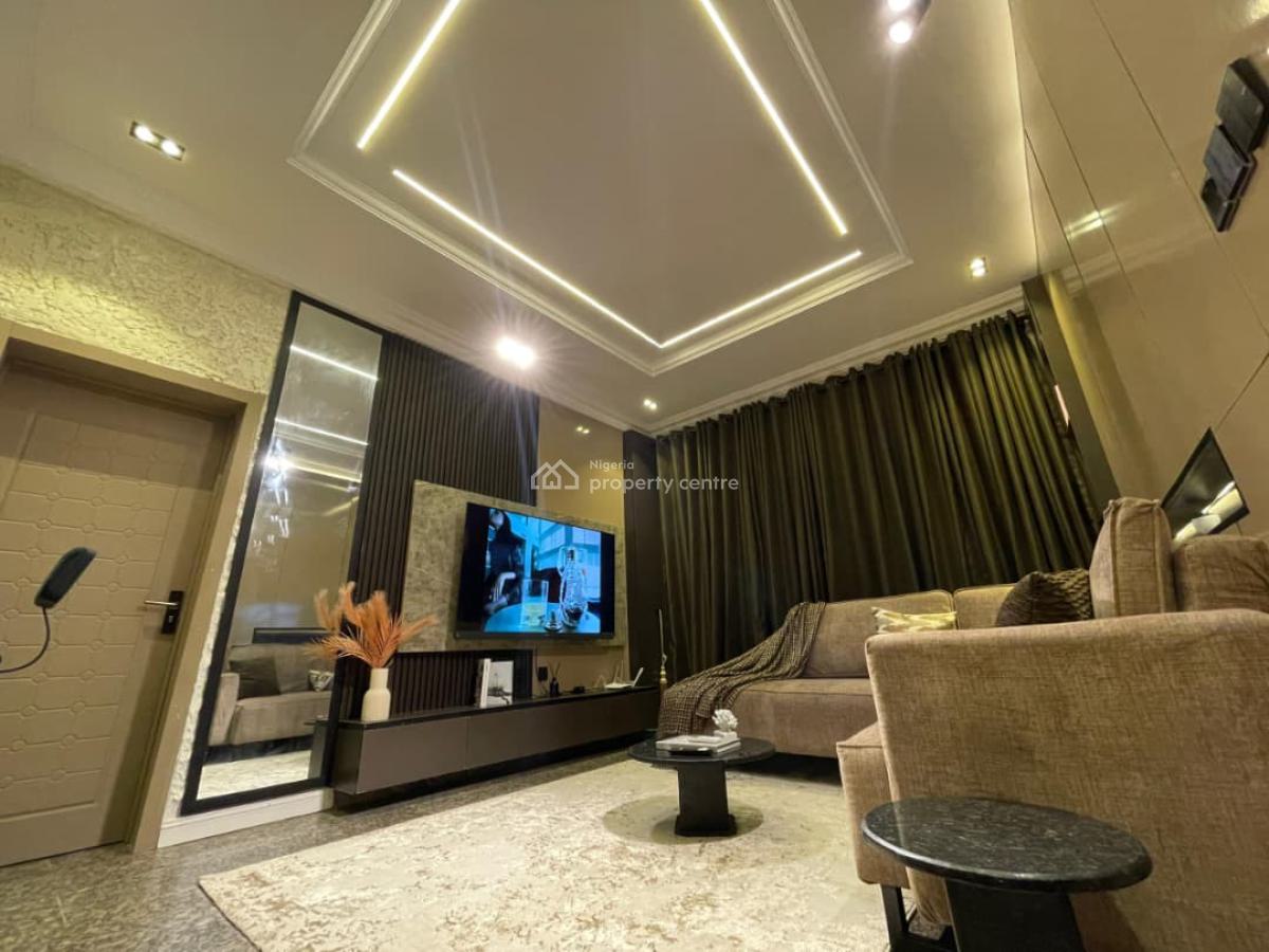 Lovely One Bedroom Apartment with Bathtub, Phase 1, Lekki, Lagos, Mini Flat (room and Parlour) Short Let