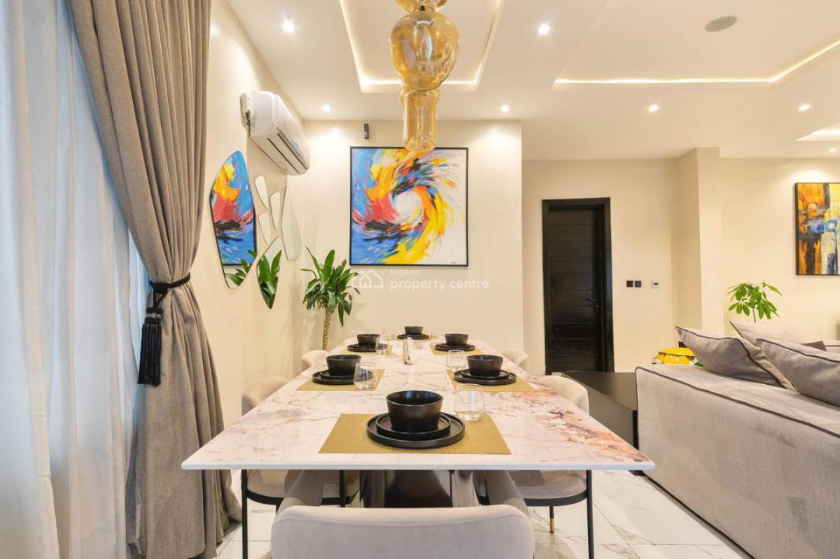 Smart 3 Bedroom Furnished Penthouse, Ikoyi, Lagos, House for Rent