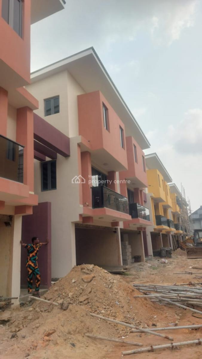 Newly Built 4 Bedroom Terrace Duplex with Bq and a Garage, Adeniyi Jones, Ikeja, Lagos, Terraced Duplex for Sale