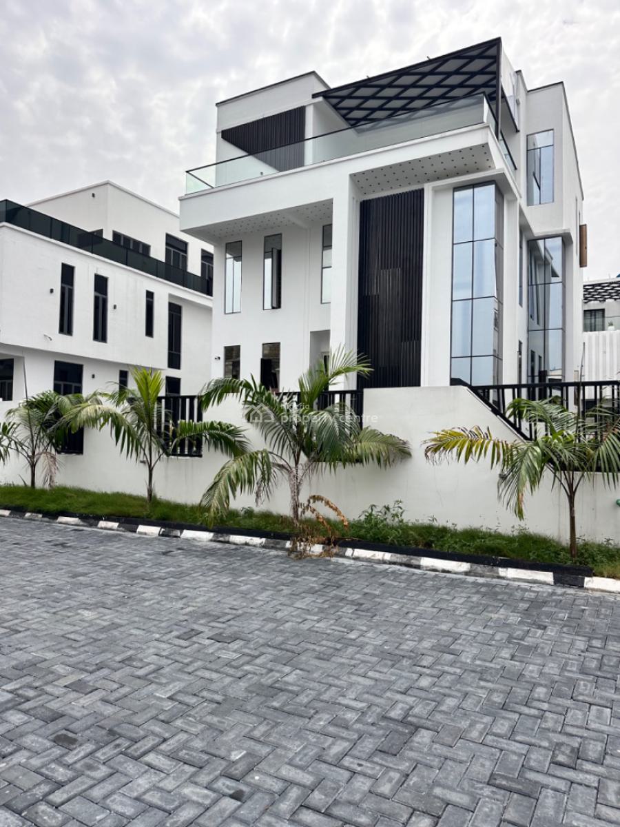 Presidential 6 Bedroom House, Close to Pinnock Beach Estate, Osapa, Lekki, Lagos, Detached Duplex for Sale