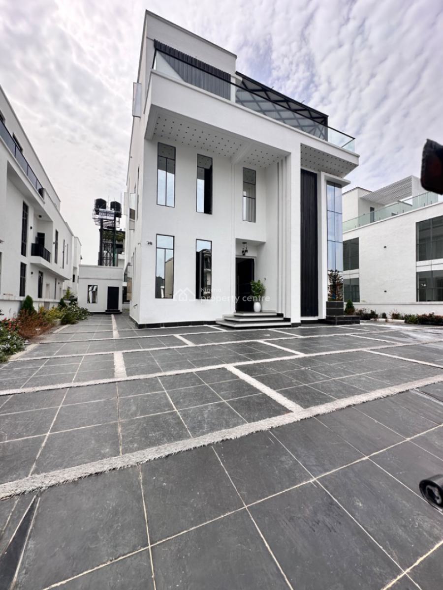 Presidential 6 Bedroom House, Close to Pinnock Beach Estate, Osapa, Lekki, Lagos, Detached Duplex for Sale