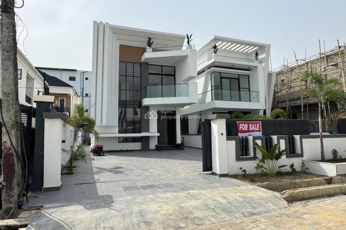 Luxury 5 Bedroom Detached Duplex with Swimming Pool and Bq, Oral, Lekki, Lagos, Detached Duplex for Sale