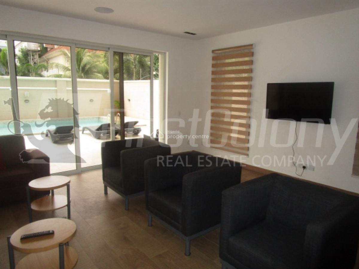 Ample Studio Apartment with Excellent Facilities, Banana Island, Ikoyi, Lagos, Flat / Apartment for Rent