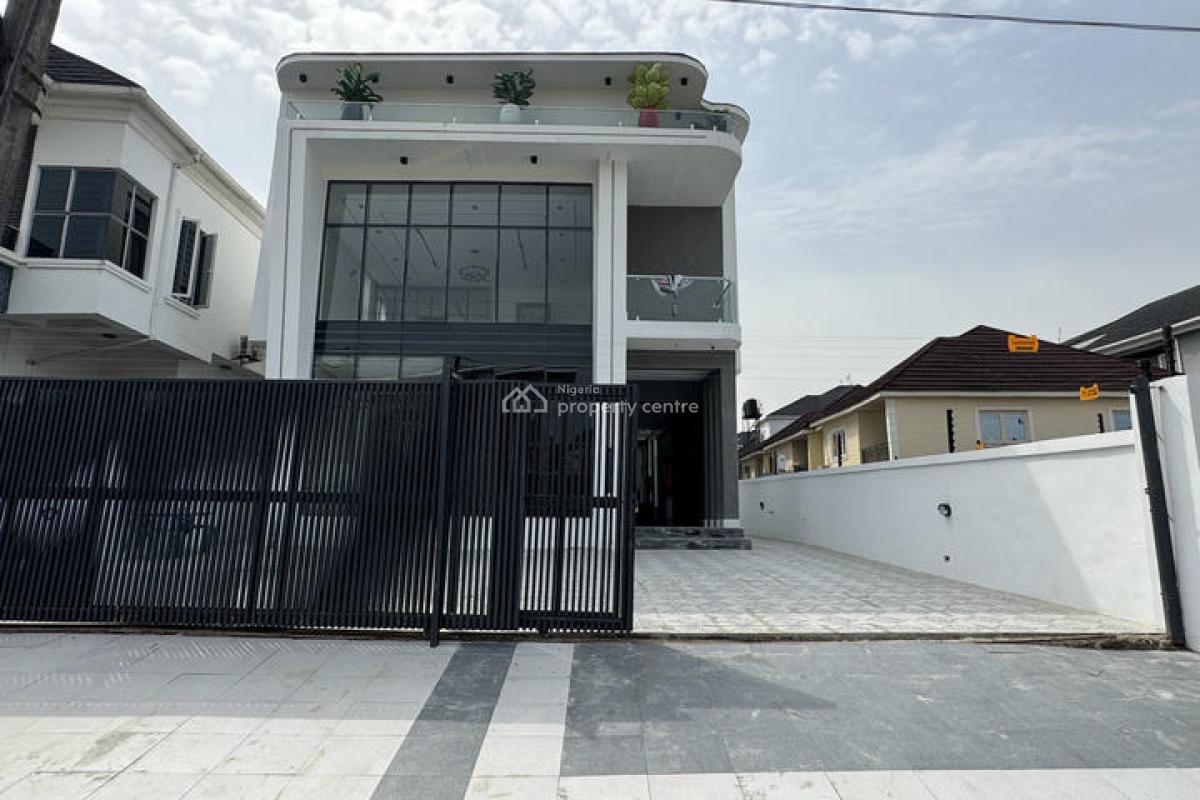 Well Finished 5 Bedroom Detached House with Bq, Oral Estate, Lekki, Lagos, Detached Duplex for Sale