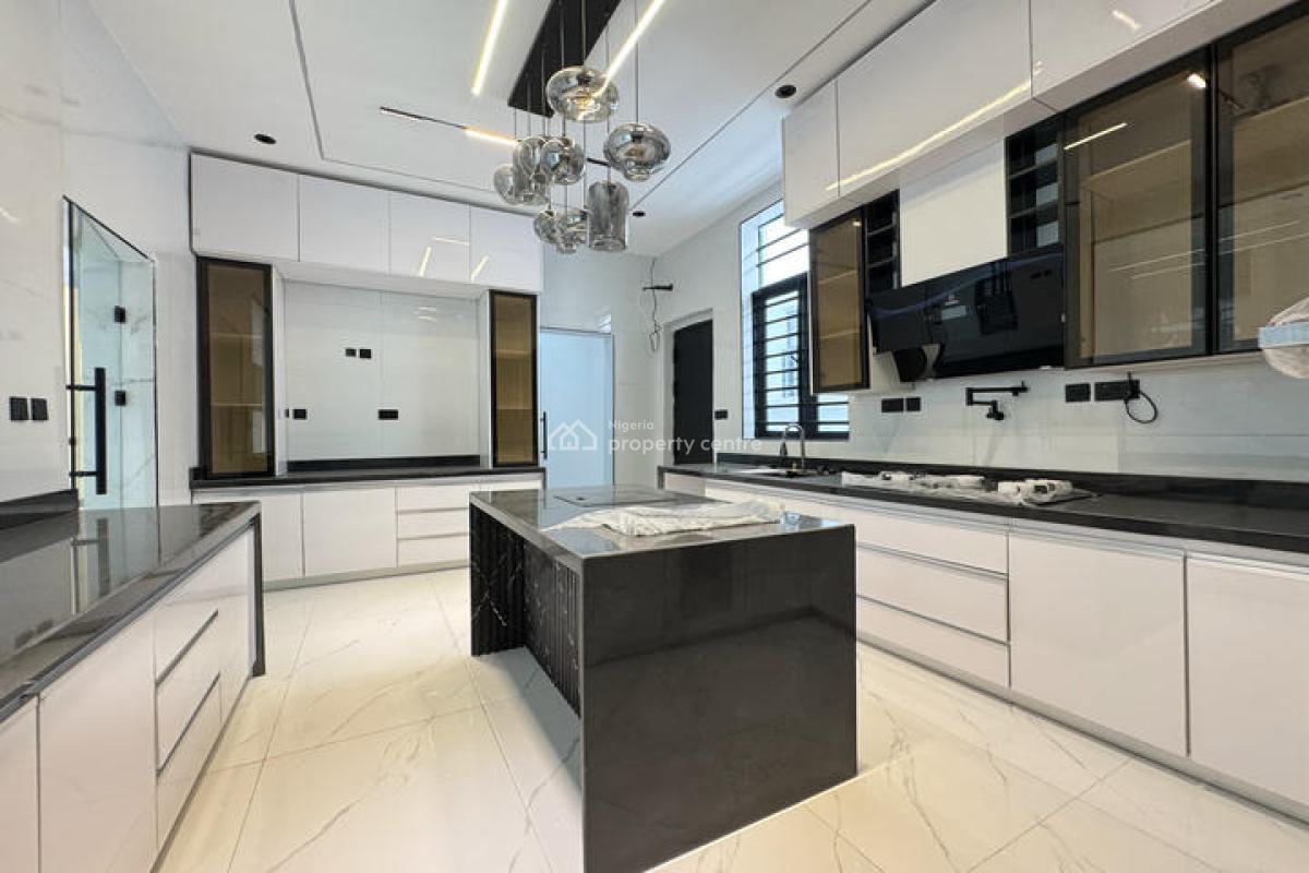 Stunning 5 Bedroom Detached House with Cinema, Swimming Pool and Bq, Oral Estate, Lekki, Lagos, Detached Duplex for Sale