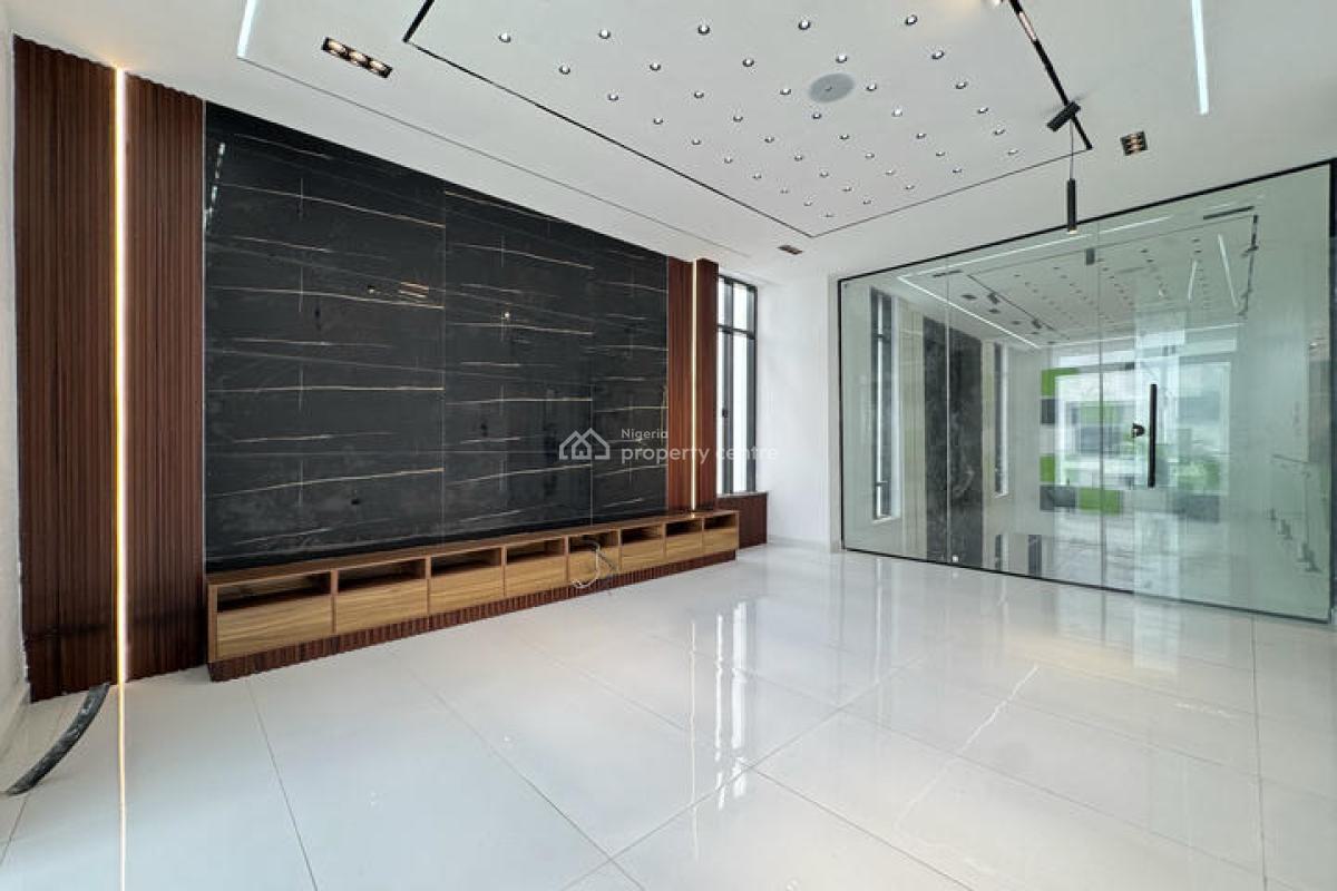 Stunning 5 Bedroom Detached House with Cinema, Swimming Pool and Bq, Chevron, Lekki, Lagos, Detached Duplex for Sale