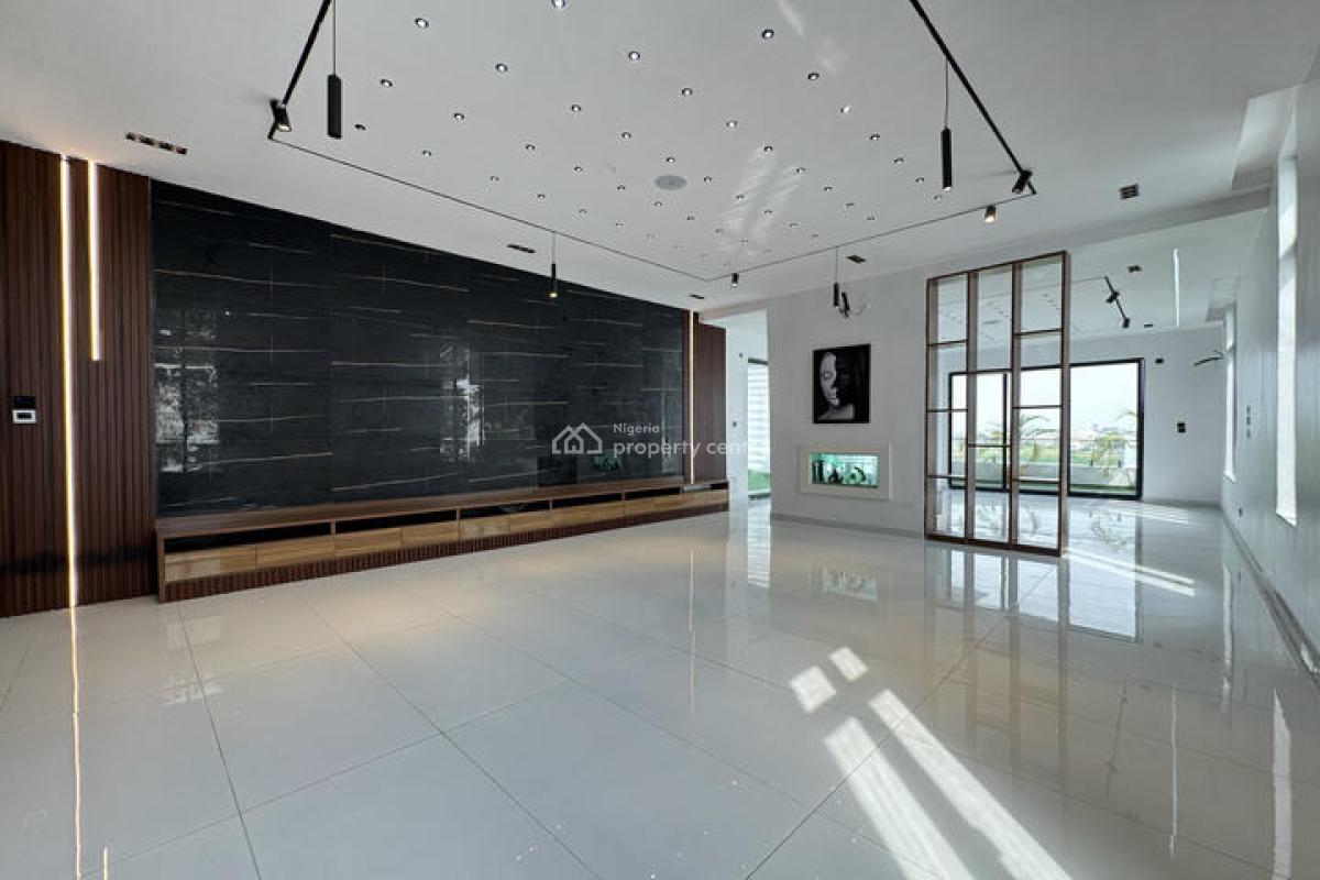 Stunning 5 Bedroom Detached House with Cinema, Swimming Pool and Bq, Chevron, Lekki, Lagos, Detached Duplex for Sale