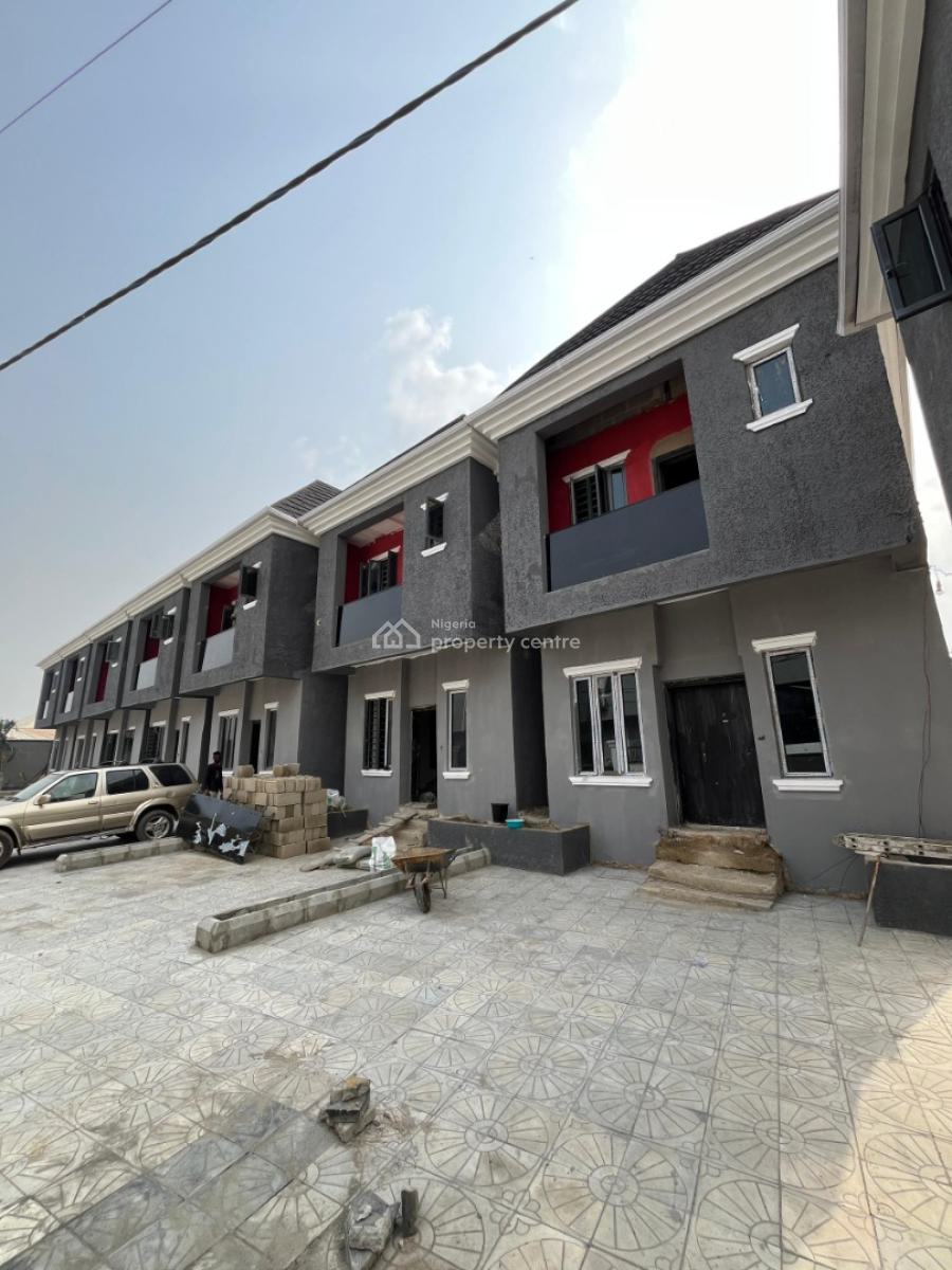 Carcass 3-bedroom Terrace Duplex with Bq, Gbagada, Lagos, Terraced Duplex for Sale