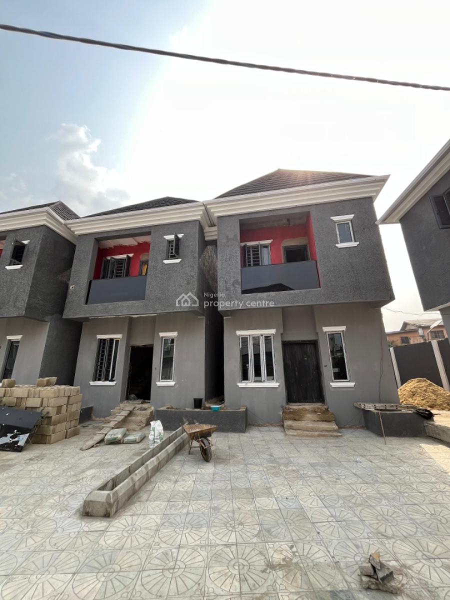 Carcass 3-bedroom Terrace Duplex with Bq, Gbagada, Lagos, Terraced Duplex for Sale