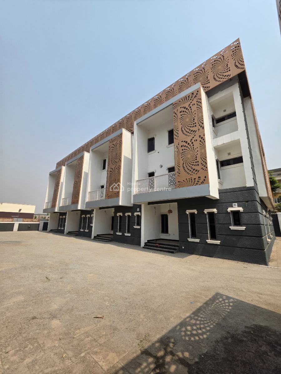 Massive 4 Bedroom Terrace Duplex with Bq, Guzape District, Abuja, Detached Duplex for Sale