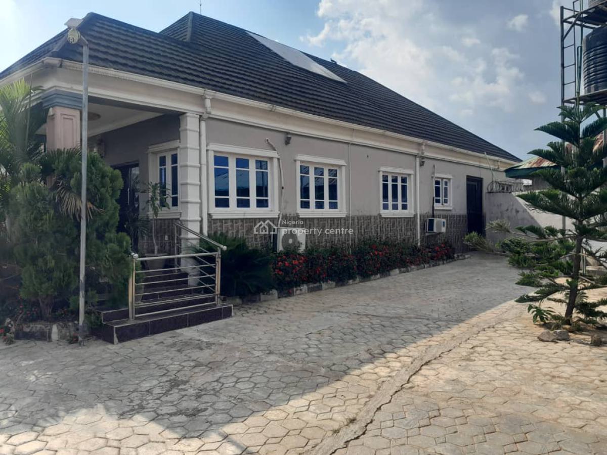 3 Bedroom Bungalow on One and Half Plot of Land in a Gated Estate, Promised Land Estate, Elebu, Oluyole, Oyo, Detached Bungalow for Sale