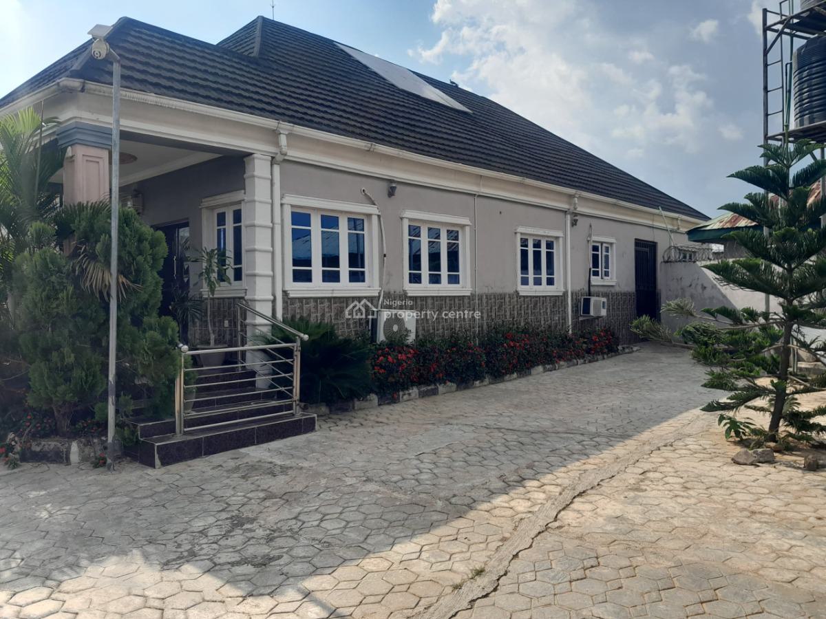 3 Bedroom Bungalow on One and Half Plot of Land in a Gated Estate, Promised Land Estate, Elebu, Oluyole, Oyo, Detached Bungalow for Sale