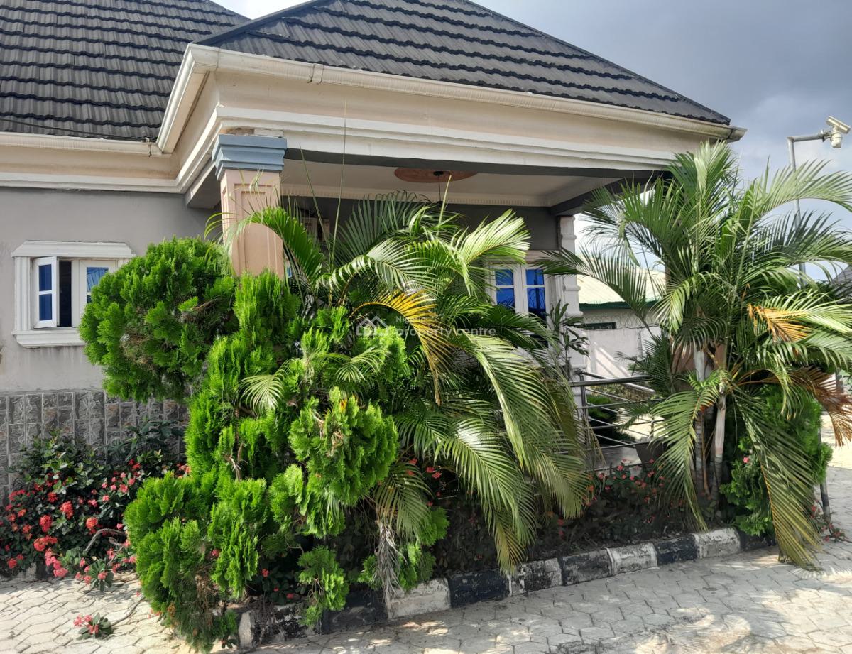 3 Bedroom Bungalow on One and Half Plot of Land in a Gated Estate, Promised Land Estate, Elebu, Oluyole, Oyo, Detached Bungalow for Sale