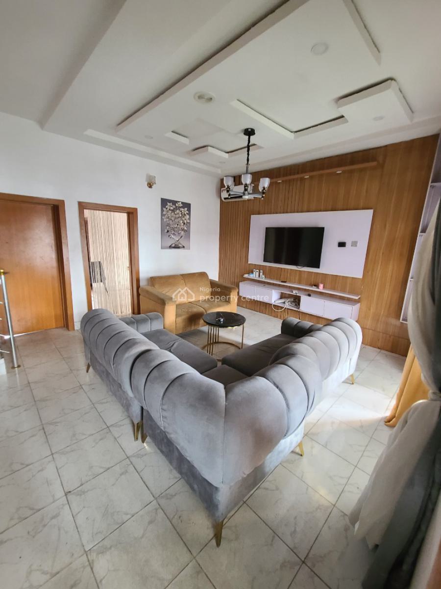 Furnished 4 Bedroom Semi Detached Duplex, Mobil Road, Ajah, Lagos, Semi-detached Duplex for Rent
