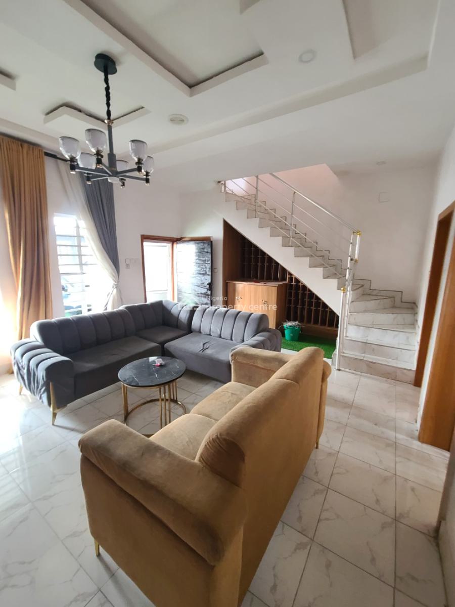 Furnished 4 Bedroom Semi Detached Duplex, Mobil Road, Ajah, Lagos, Semi-detached Duplex for Rent