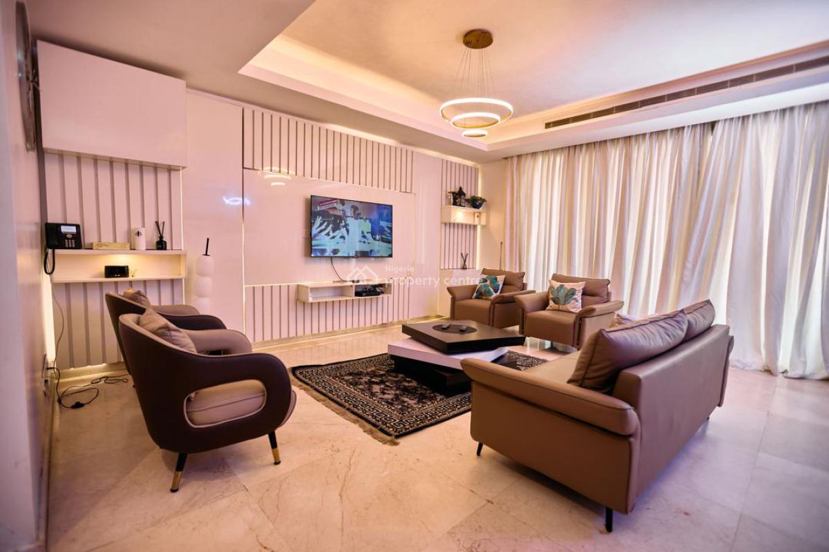 Fully Furnished and Serviced 3 Bedroom Apartment, Eko Atlantic City, Lagos, Flat / Apartment for Rent