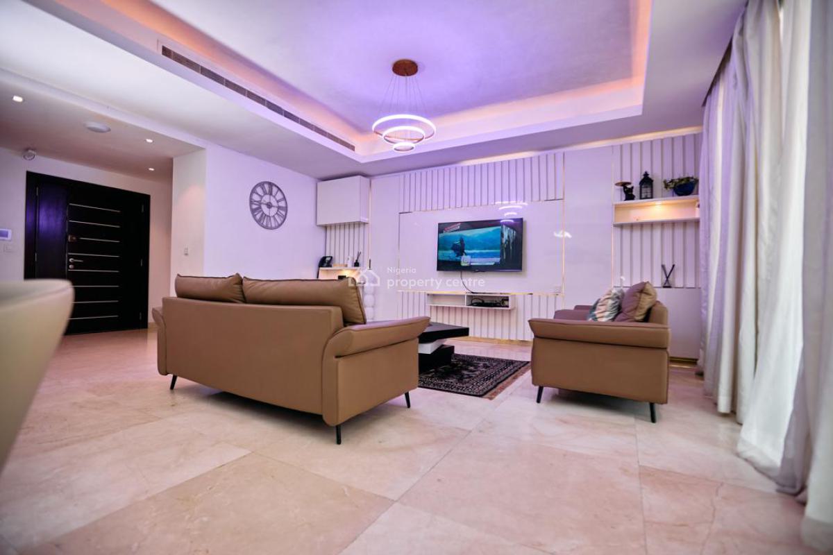 Fully Furnished and Serviced 3 Bedroom Apartment, Eko Atlantic City, Lagos, Flat / Apartment for Rent